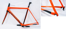Set telaio modello CANNONDALE Supersix Evo 2017 taglia 54 bici da strada arancione dal Giappone