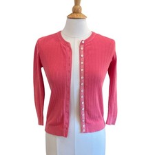 J. Crew Factory Pink Ribbed
