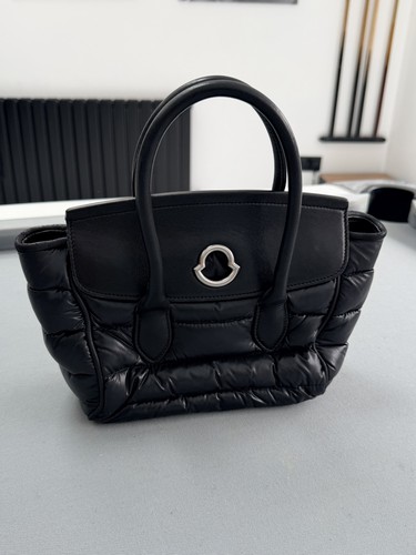 Borsa moncler pelle nera - borsa,