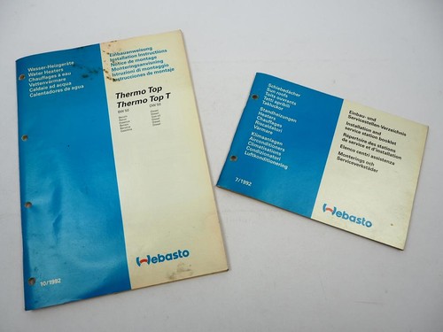Webasto thermo top t - webasto,