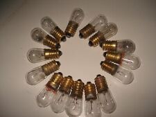 15 Lampadine 14 volt 5 watt Incandescenza LUMINARIE   bianche