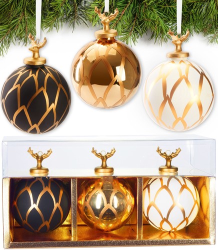 Palle natale vetro - 3,