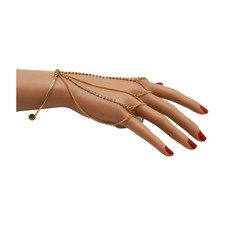 Donna Oro Metallo Polsino