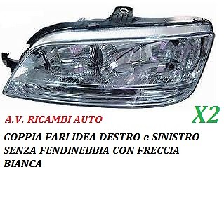 Coppia fari fanale proiettore - coppia,