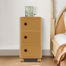 Comodino in ABS giallo zenzero