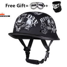 Casco Vintage Mezza Faccia