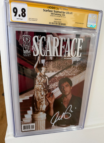 Pacino autografo scarface - pacino,