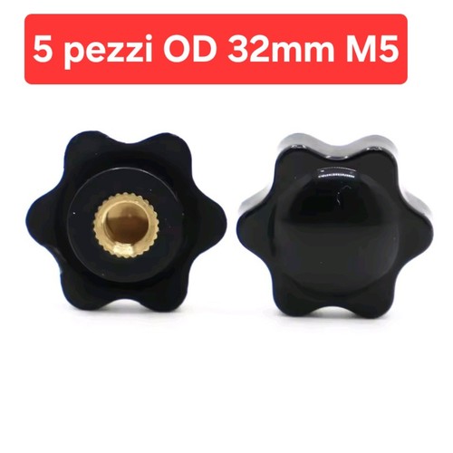 Pezzi 32mm nero - 32mm,
