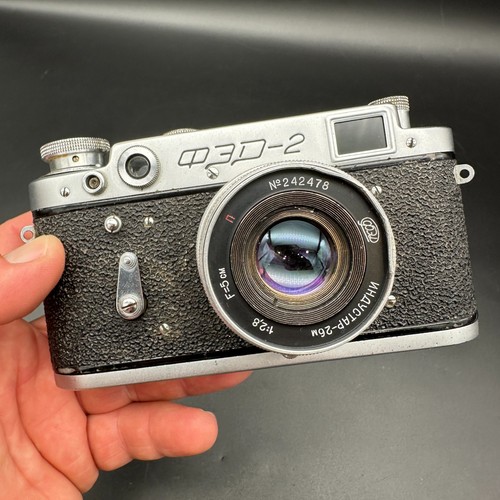 Fotocamera mirino fed con - fed-2,