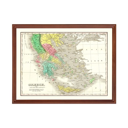 Vecchia mappa della - mappa,