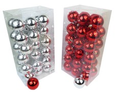 Box sfere plastica mm 60 pz 36