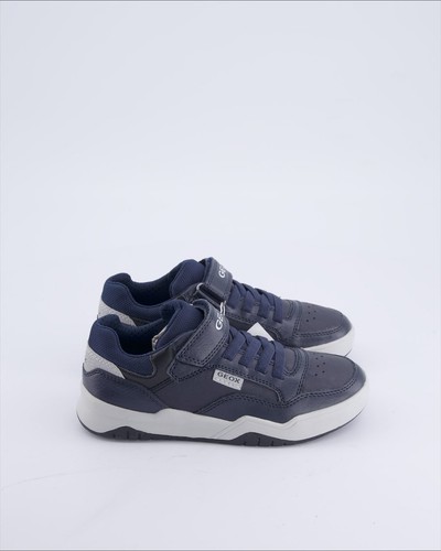 Atletico geox pelle blu - blu,