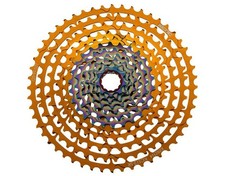 Pacco pignoni KCNC MTB 9-52  XD 12 velocità Arancione / Rainbow