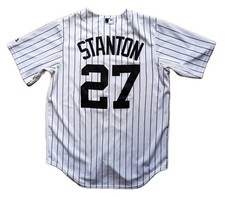 Maglia Majestic Giancarlo Stanton New York Yankees Home Jersey MLB Coolbase M