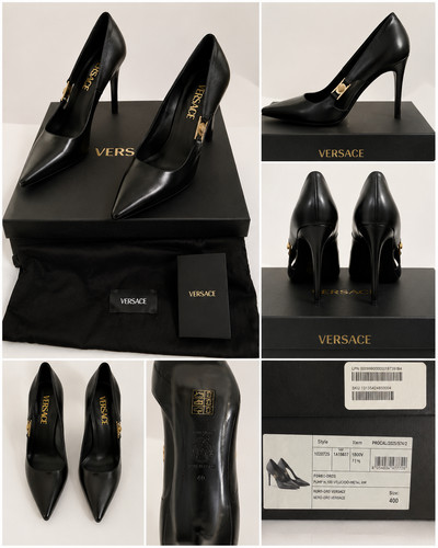 Decolte versace pelle nera - in,