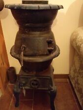 stufa a legna in ghisa usata