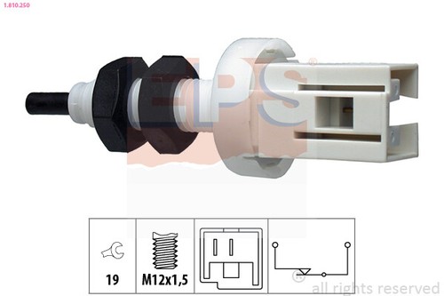 Interruttore luce freno eps - luce,