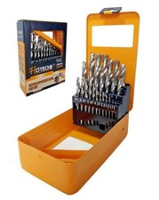 Set 19 punte per trapano HSS