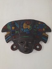Maschera maya messico motivo - maschera, maya,