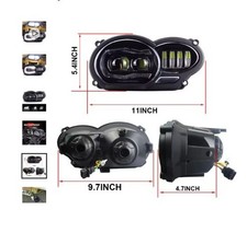 Gruppo faro a LED per BMW R1200GS 2005 - 2012 / R 1200 GS Adv 2006 -2013