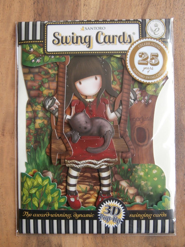 Carte pop swing - up, card