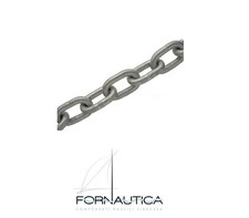 CATENA ACCIAIO ZINCATA A CALDO Ø 6 mm. VERRICELLO SALPA ANCORA VENDITA AL METRO