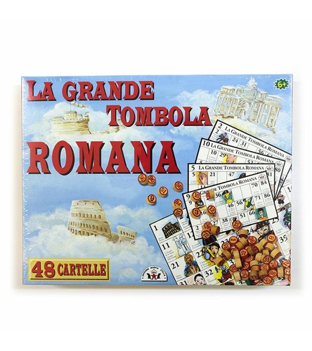 Tombola romana con cartelle - 48,