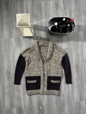 Cardigan con tasconi frontali