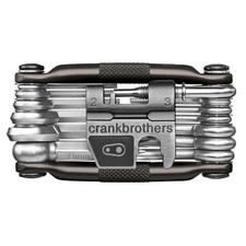 Crank Brothers Multi-19 Mini Strumento con Fiaschetta, Edizione Mezzanotte