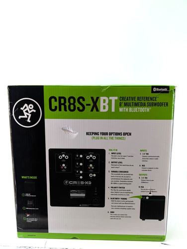 Mackie cr8s xbt creative - cr8s-xbt,