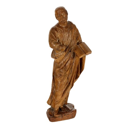 Scultura lignea antica - scultura, figura