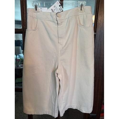 Zara the elastic bermuda ecrù - the,