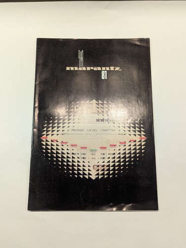 Marantz hifi catalogo - marantz, 81