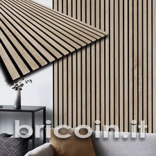 DOGHE - PANNELLI DOGATI FLEX IN MDF EFFETTO LEGNO NATURALE 60X278 cm - STELLA 