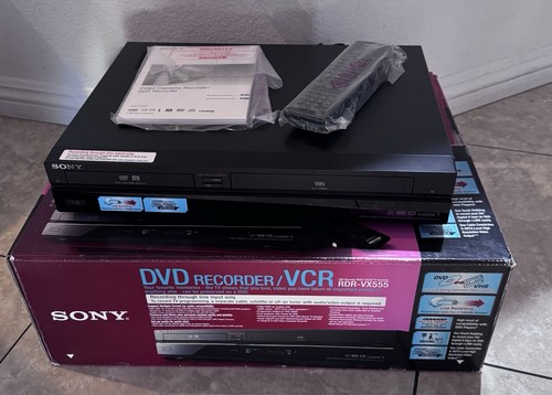 Sony dvd recorder vhs vcr - sony,