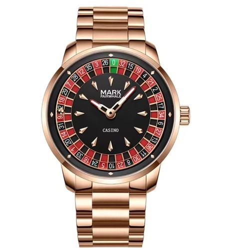 Orologio roulette casinò con - roulette,