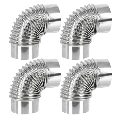 Tubo stufa acciaio - inox, 6