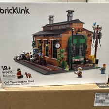Lego vecchio treno - vecchio, capannone