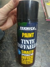 VERNICE Smalto Spray Per Infissi Teknica Tinte Raffaello Alluminio Ferro Ottone.