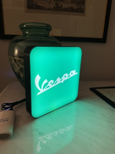 Insegna led vespa piaggio - vespa,