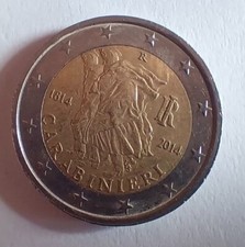 MONETA RARA 2 EURO CARABINIERI