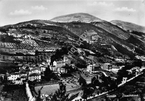 Cartolina postcard ussita - -,