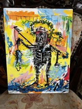 Jean Michel Basquiat signed