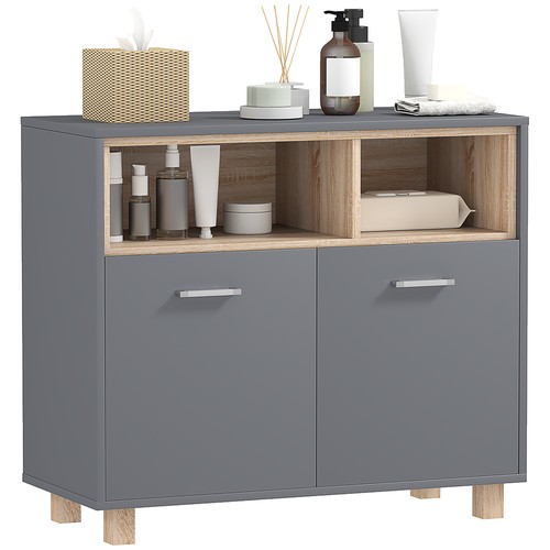 Homcom mobiletto bagno moderno - homcom,