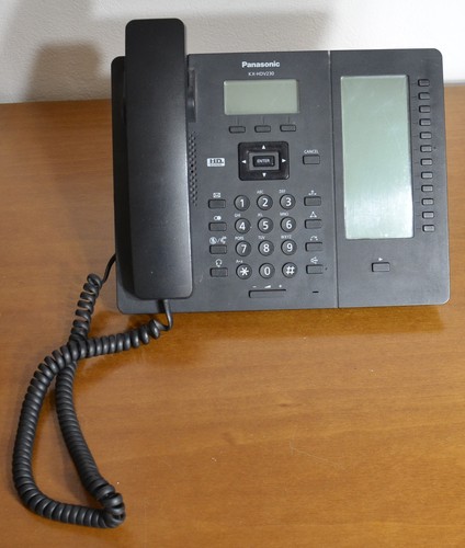 Telefono fisso ufficio nero - da,