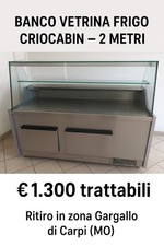 Vetrina Banco Frigo