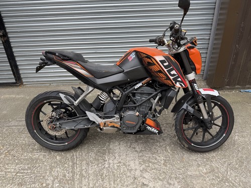 Ktm duke 125 - 125, rottura