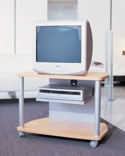 Carrello mobile porta tv, con