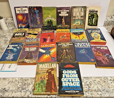 Lot Of 20 Vintage Sci Fi
