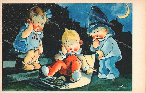 Ec711 cartolina bambini - ,